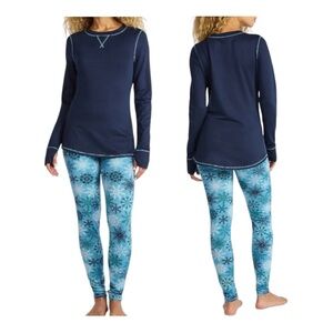 ClimateRight by Cuddl Duds Women's Top and Leggings Set, 2-Piece Size XS NWOT